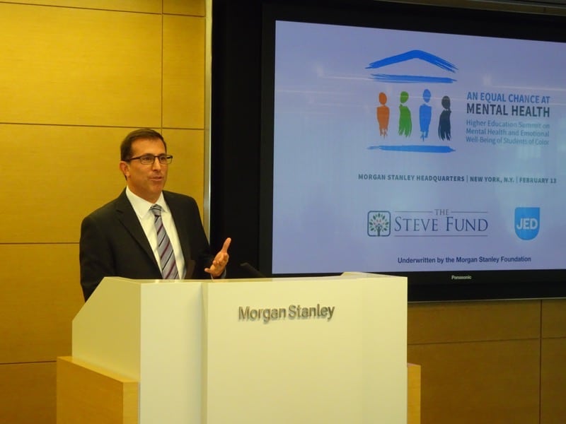 Jeffrey Brodsky, Chief Human Resources Officer, Morgan Stanley, welcomes attendees